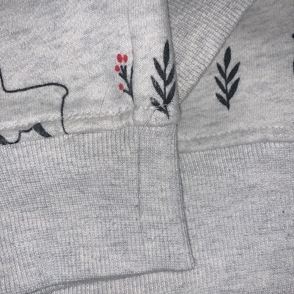 Llama Print Sweatshirt - Picture 6 of 6